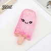 Glitter Ice Stick Toy 1/4Pcs Stress Relief Smiling Cream Squeeze Slow Rising Clear Fidget Decompression Relaxation Tool Sensory