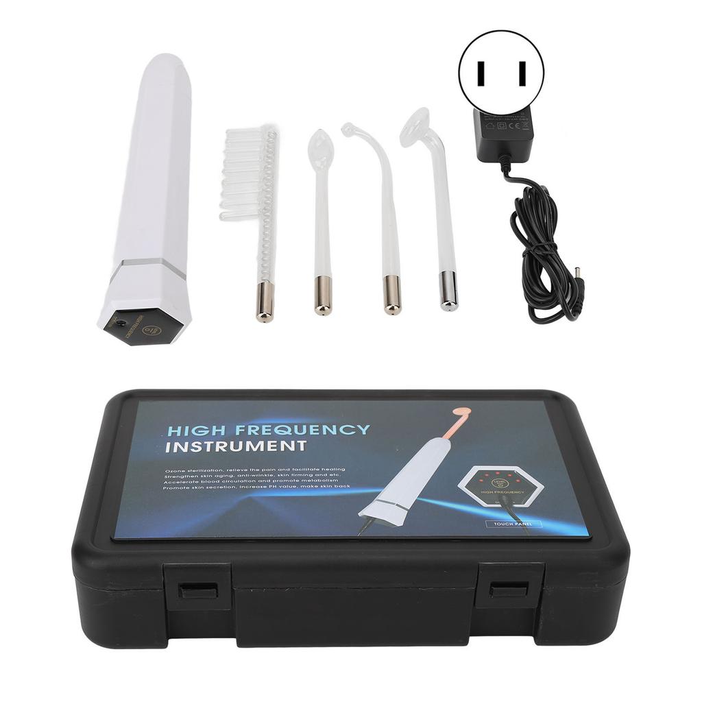 Skin Therapy Wand Portable Handheld High Frequency Facial Machine Anti Aging for Face Hair Care US