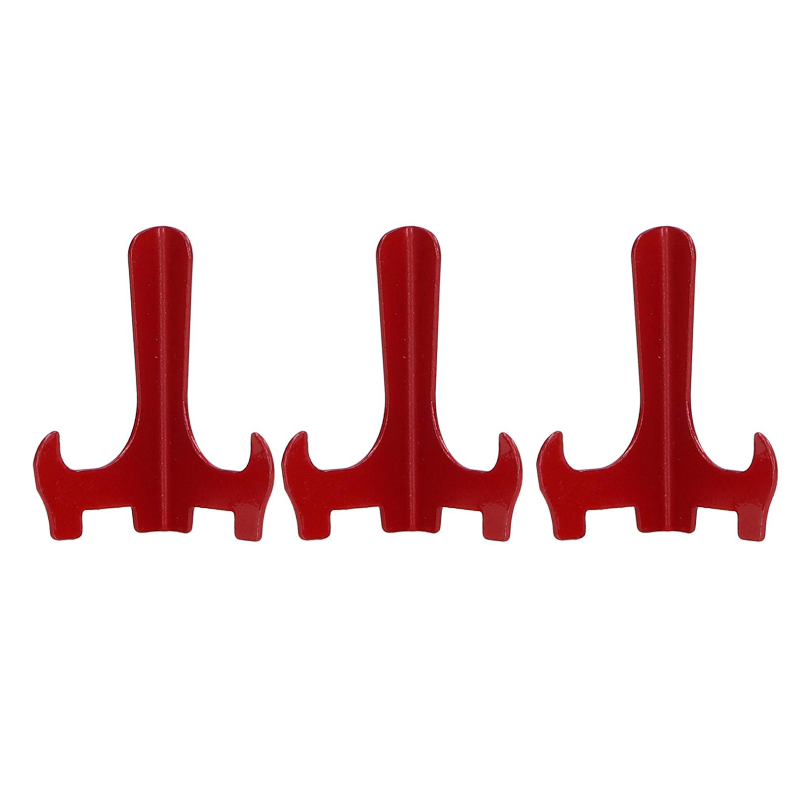 

3 Pcs Dollhouse Miniature Dish Rack Vivid Details 1:12 Scale Dollhouse Kitchen Accessories for Home красный