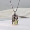 Dragon Claw Bead Clavicle Chain Natural Stones Pendant Neckchain Unisex Jewelry