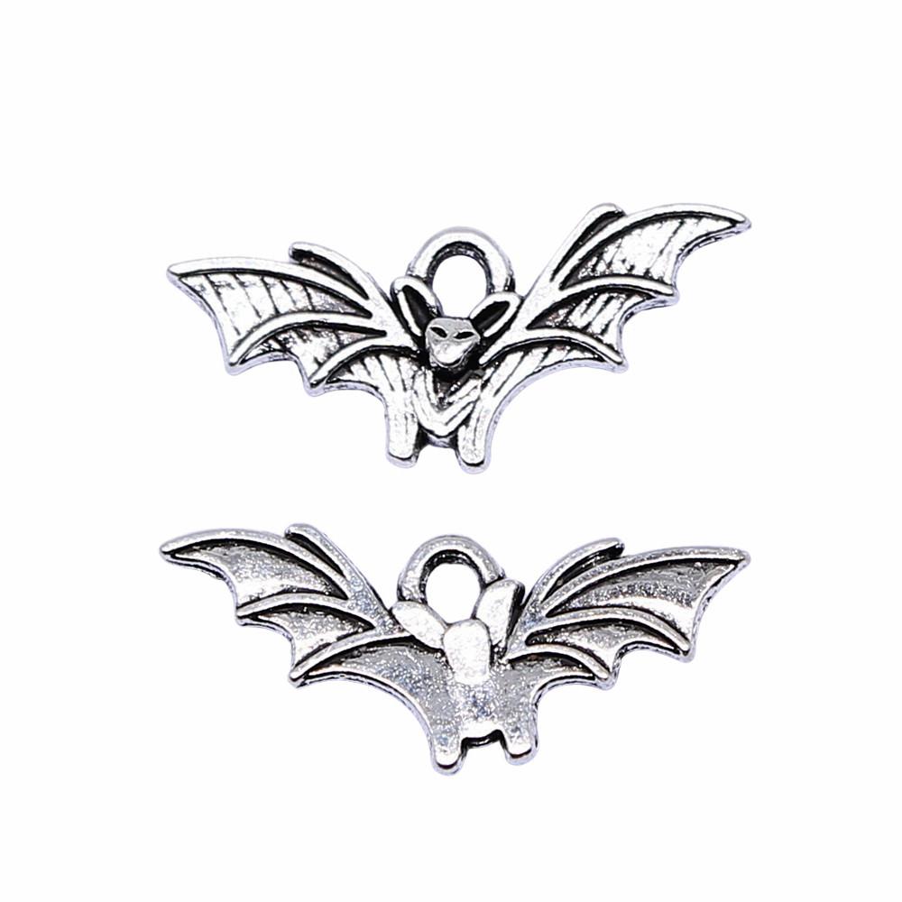 Charms Spider Halloween Bat Pendants Kids' Jewelry Materials QC119