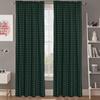 Curtains Nordic Style Plaid Curtains Christmas Finished Curtains Wear Rods