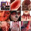 Fake Blood Spray For Cosplay Washable Clothes & Facial Blood Scary Styling Blood Spray 50ml*2