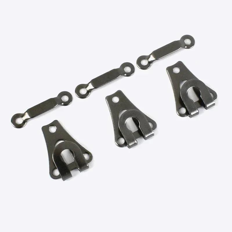 

20-100 комплектов металлических крючков для брюк, брюк, пуговиц, костюма, пальто, пряжки, женская юбка, невидимая застежка, аксессуары для шитья своими руками 20Sets