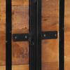 Headboard 160 cm Reclaimed Solid Wood and Iron