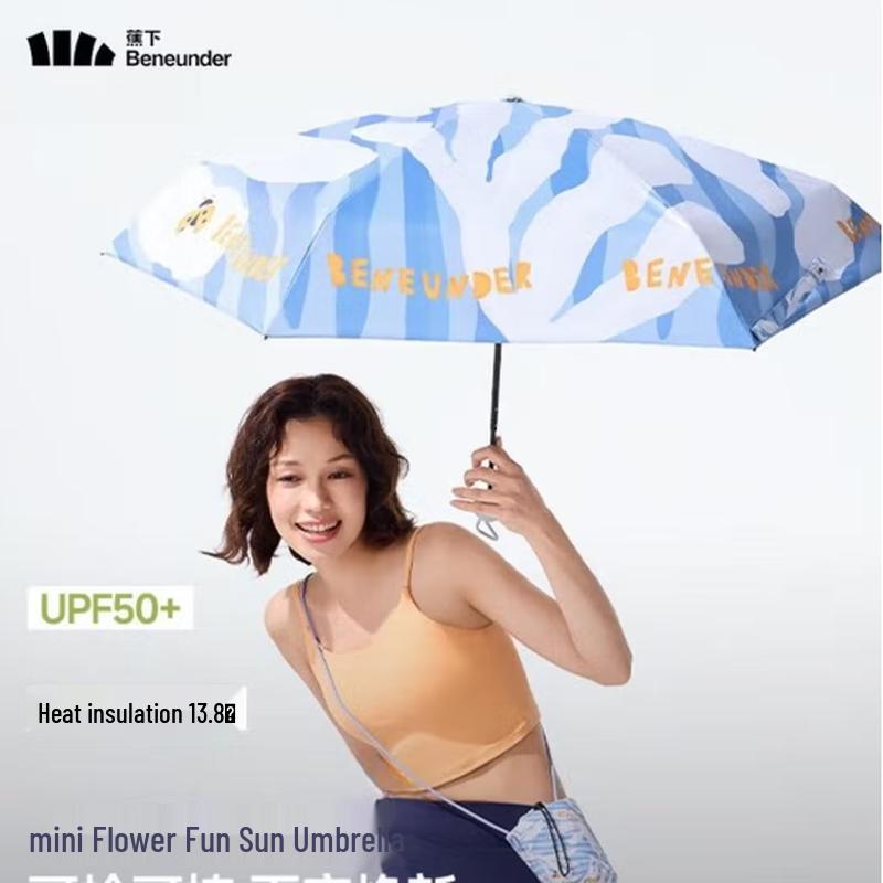 Banana Umbrella UV Protection 5-Fold Sun/Rain Umbrella