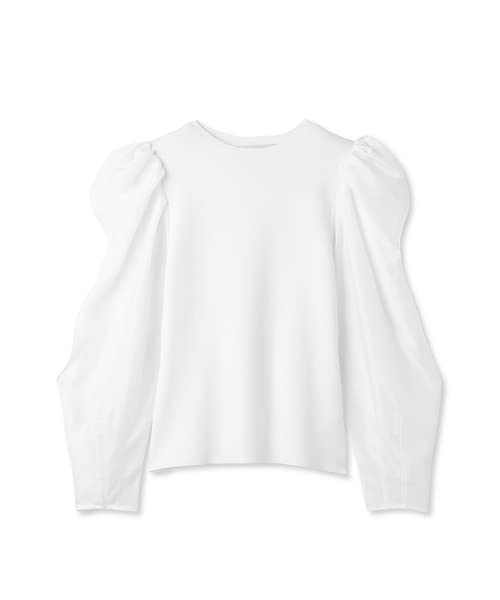 Selford Sheer Scallop Sleeve Knit Size 38 Women's (CWNT231100),