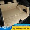 Fully Enclosed Trunk Mat for 25 Geely Xingyue L Models