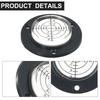 1 Pc 50 X 12mm Round Horizontal Bubble Level For Spirit Level Bubble Black Angle Clear Mini Round Leveller For Bullseye