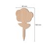 Plant Labels Wooden Plant Sign Tags Multi-Type Bamboo Garden Markers Bonsai Seed Potted Flower Vegetable Succulent Tool 5/50Pcs