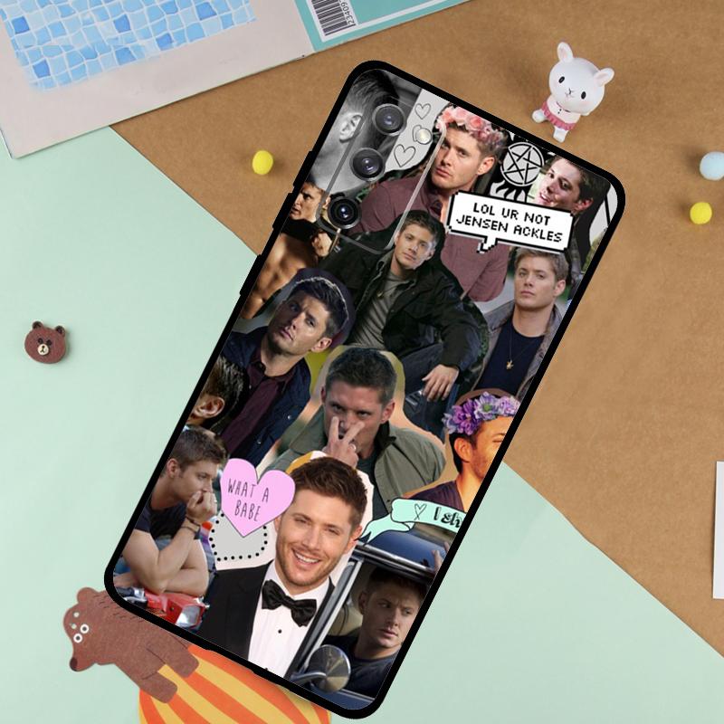 Supernatural Jensen Ackles Soft Case For Samsung Galaxy S25 Ultra S9 S10 S20 FE S21 S22 S23 Plus S24 Ultra Funda Cover