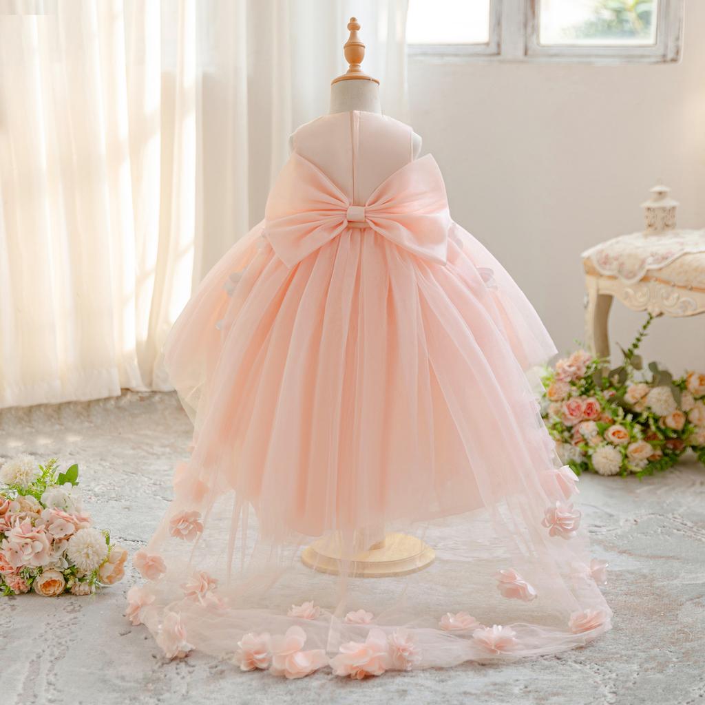 0-3Y Christmas Dress Newborn Baptism Wedding Dress for Baby Girl First Birthday Party Wear Toddler Girl Christening Gown Clothes T3083