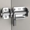 Corrosion Resistant 304 Stainless Steel Mount Bolt Door Latches Weatherproof For Gate Cabinets Window