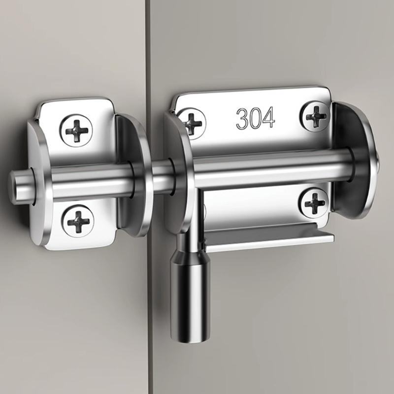 Corrosion Resistant 304 Stainless Steel Mount Bolt Door Latches Weatherproof For Gate Cabinets Window