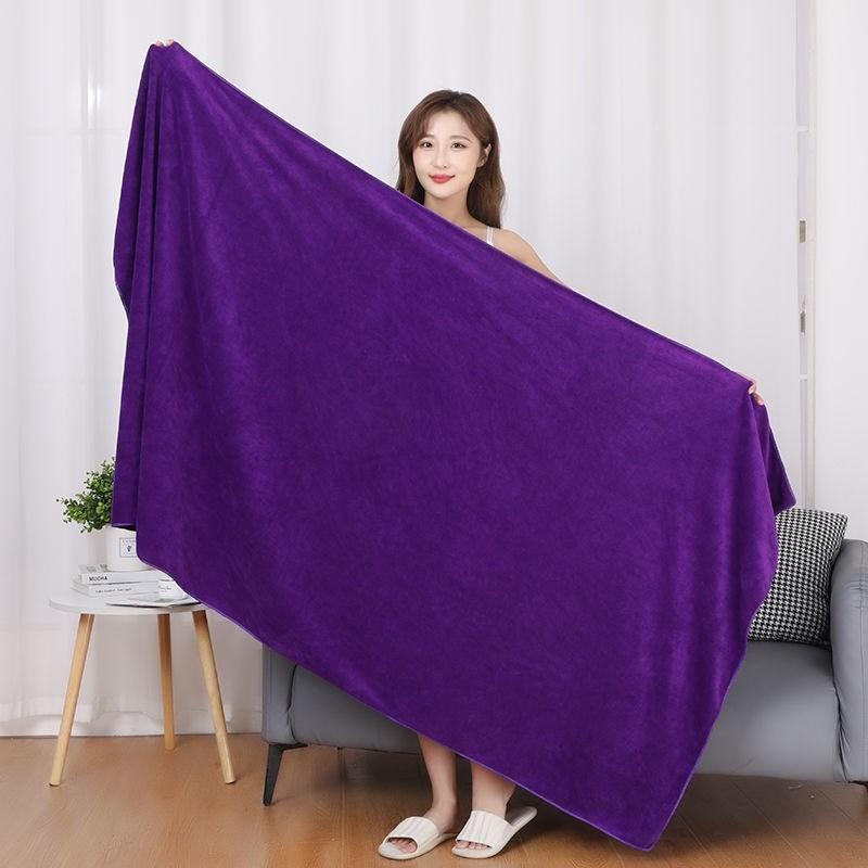 

Massage Bedding for Adult Men and Women, Featuring Soft, Absorbent, and Thickened Large Bath Towels 70*140 фіолетовий