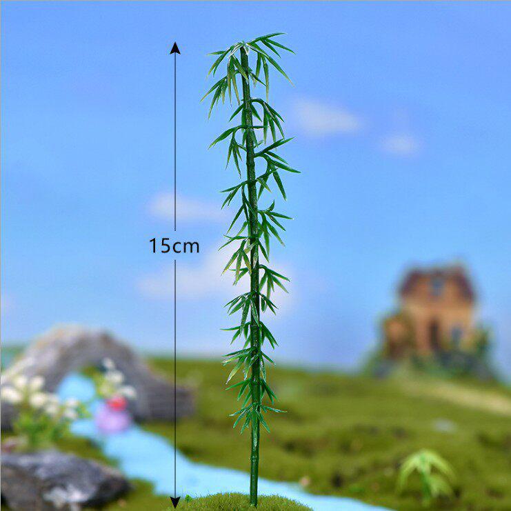 Decorative Miniature Trees & Succulents for Landscaping: Mini Fruit, Willow, Golden Leaf Trees, Moss Micro Landscape DIY Materials