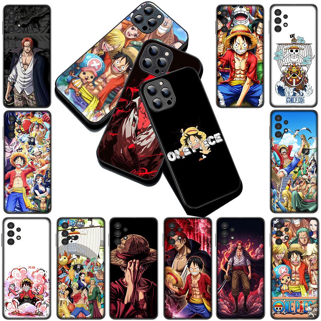 Shanks Red Hair One Luffy Pieces Phone Cover for Motorola Moto G86 G57 E14 E15 G14 G34 G35 G84 G24 A54 G15 Power E22 Soft Case