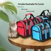Pet Travel Mesh Bag: Fashionable Breathable Handbag for Dogs and Cats