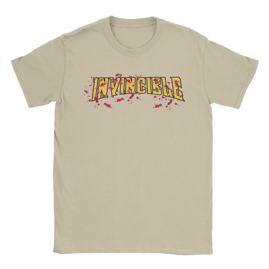 Invincibles Comic T Shirt Unisex Cotton Vintage TShirts Round Collar Tees Short Sleeve Clothes Gift