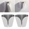 2 PCS Silver Towel Hook Brushed Finish Towel Holder Durable Towel Hook Hanger  Over the Door