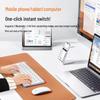 Silent Lightweight Wireless Bluetooth Keyboard with Touchpad for Tablets & Laptops
