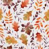 Outdoor Dekostoffe Oxford - Motiv Herbstblätter Aquarell I Dx633