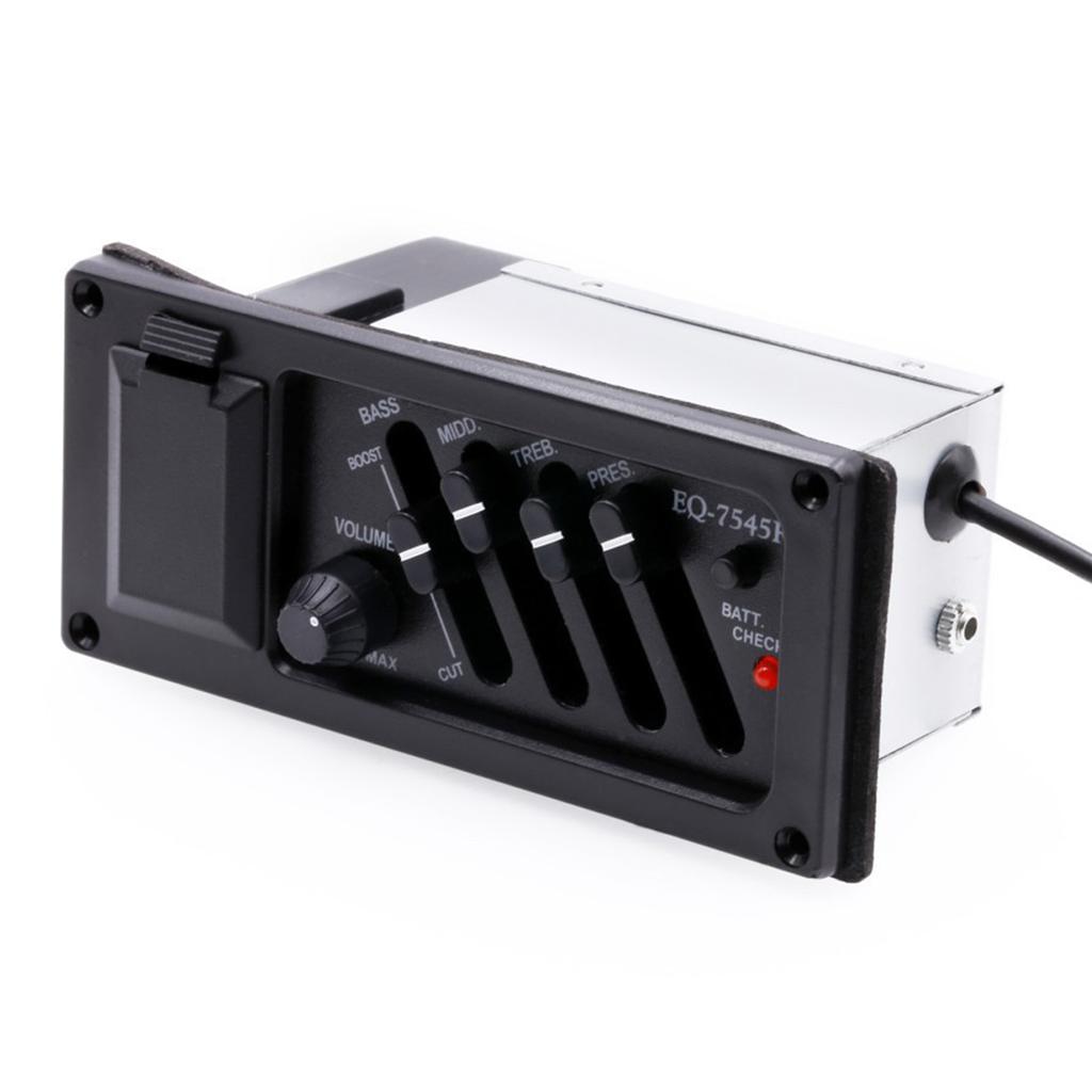Acoustic Guitar Pickup Balancing EQ for Folk Classical Musical Universal Accessories