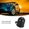 ACROPIX 50mm Inner Diameter Universal Black Trailer Hitch Ball Cover with Knobs (1 Pack)