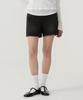 COVERNAT WOMAN Damaged Denim Shorts Black