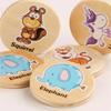 Children Educational Wooden Memory Game Animal Fruits Cognitive Baby Memory Chess Toy Kids Focus Training Wooden Educational Toy