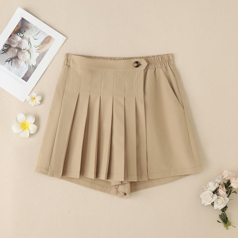 

ZANZEA Женские летние эластичные шорты с завышенной талией, свободные, повседневные 3XL