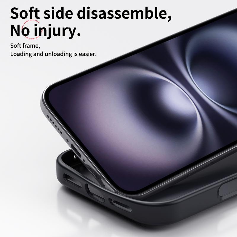 Carbon Fiber Rotating Stand Magnetic Magsafe Phone Case For iPhone 17 16 15 14 13 12 Pro Max 17Air 16E Metal Camera Frame Button