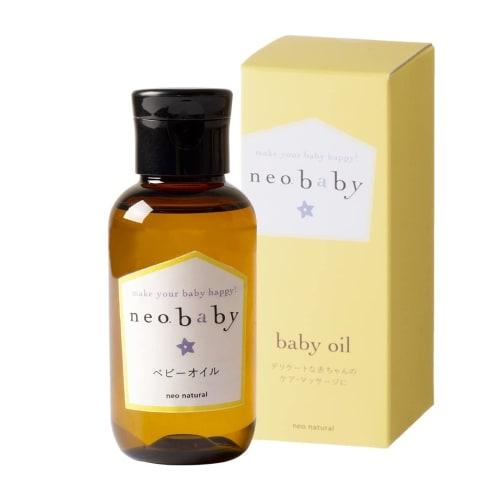 Neobaby Horse Oil, Made in Japan, Organic, Additive-Free, Moisturizing Massage Oil, Neo Natural, 100mL, 1 Bottle