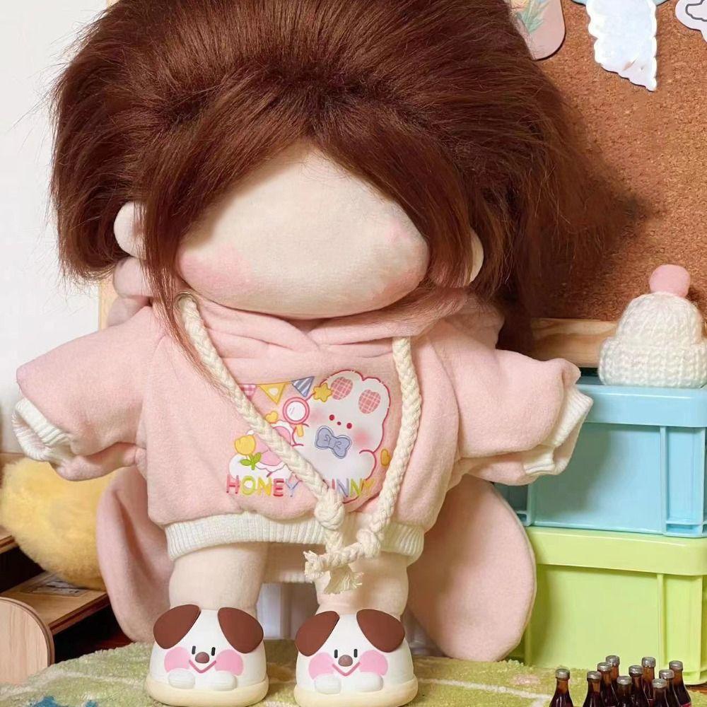 Hoodie Mini Clothes Handmade Hoodies Cute Clothes Cute Doll 20cm Clothes  Girl Gift