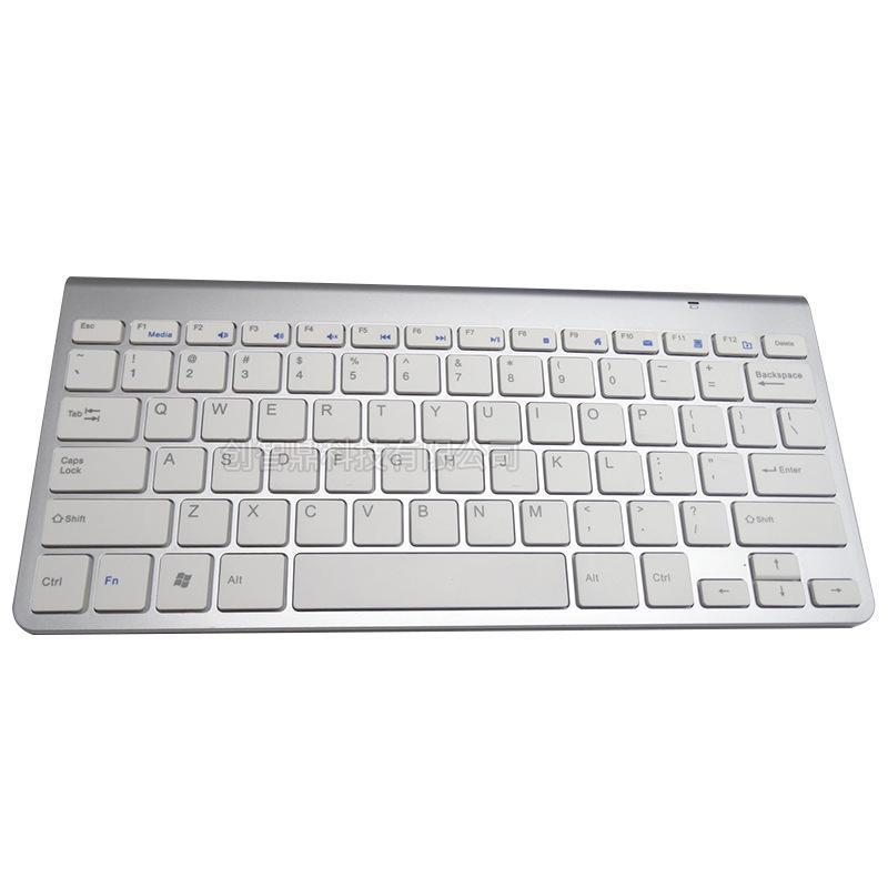 Ultra-Thin 2.4G Wireless Mini Scissor Keyboard for Desktop and Tablet
