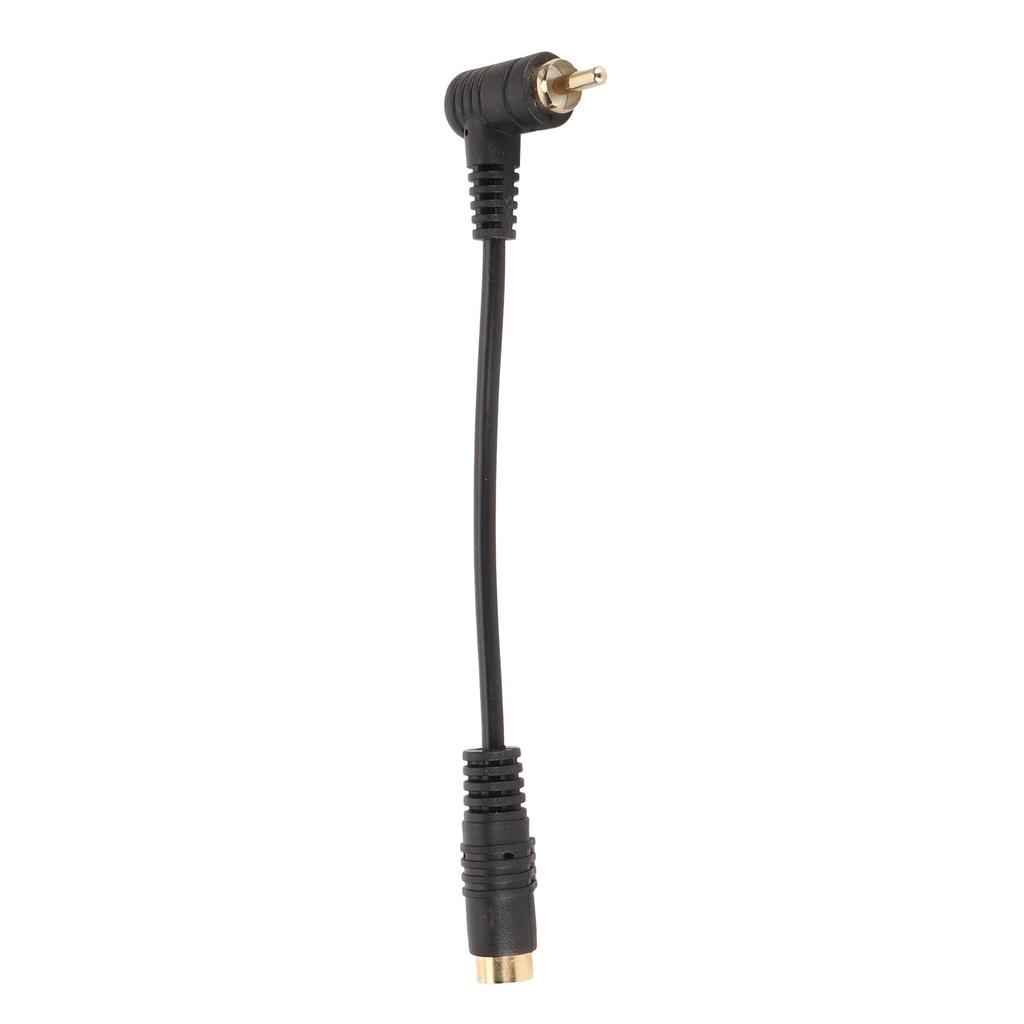 4pin Video Samice na 90 Stupňů RCA Samec Kabel Plug and Play Mini DIN 4 Pin na RCA Kabel Kompozitní