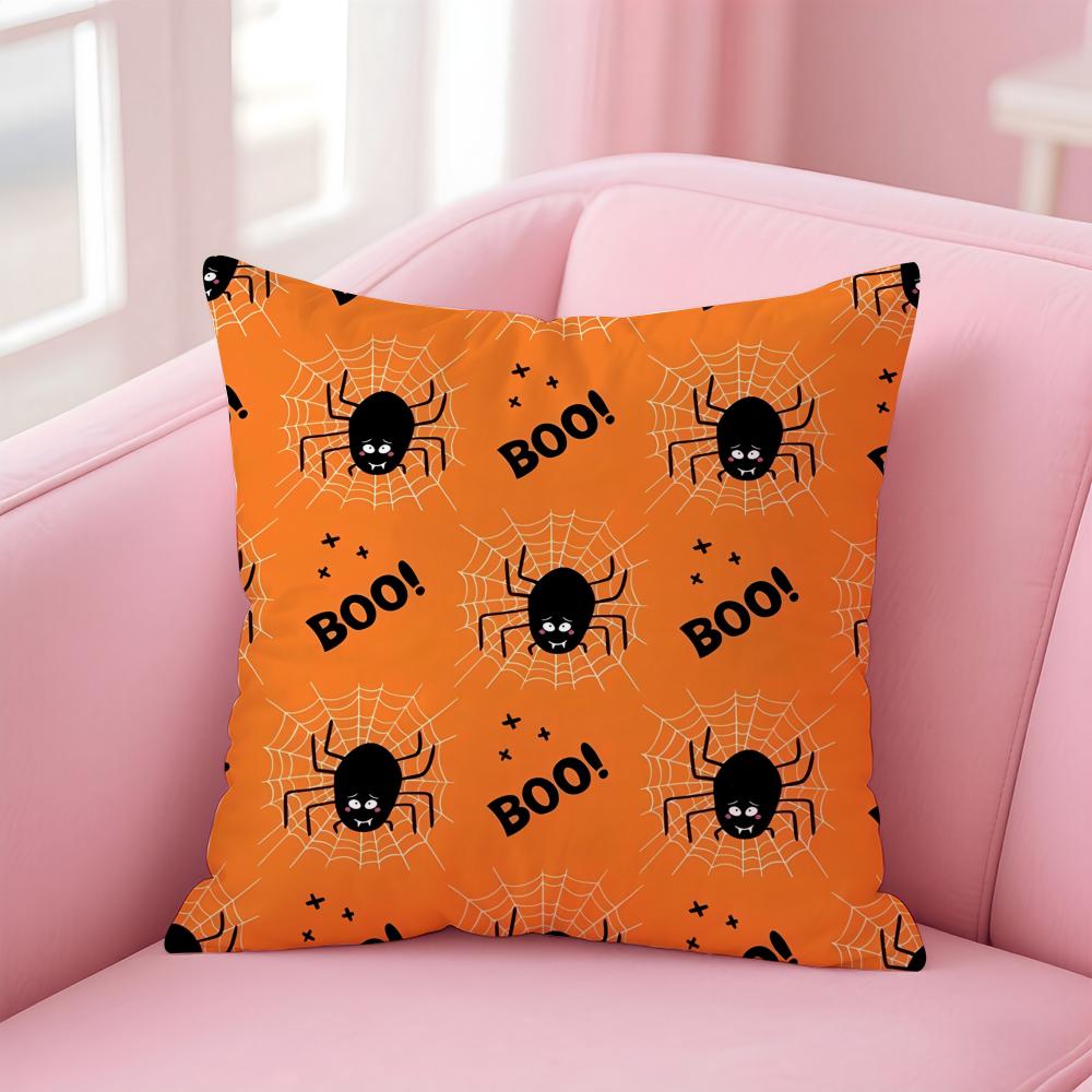 

Halloween scary spider web Cushion Cover Premium Comfort Reversible Pillow Cove -Two in One Design for Any Room & Car Interior 30cmx30cm
