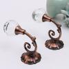 Curtain Holdback Wall Mounted Drapery Tiebacks with Crystal Ball Decorative