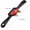 Draw, 10" Adjustable SpokeShave with Flat Base, Metal Blade Wood Working Hand Tool Perfect for Wood Craft, Wood Craver, Wood Working