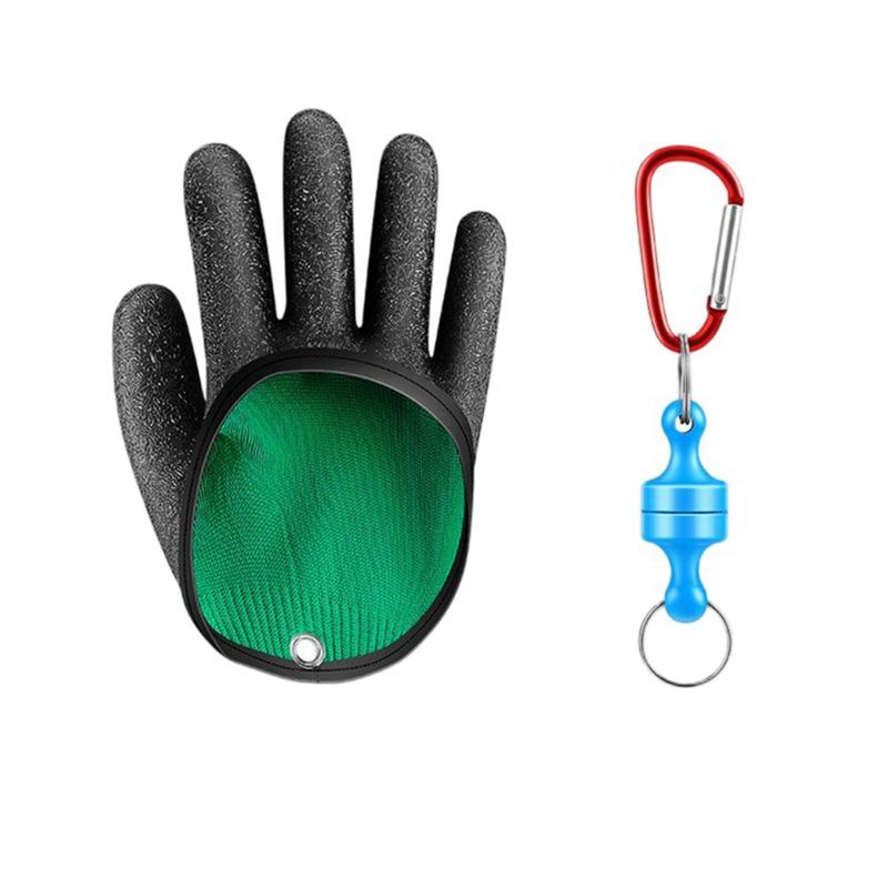1pcs Anti-slip Waterproof Latex Fish-Gripping Glove