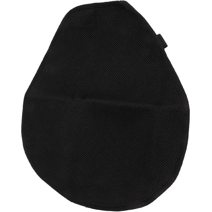 Aramox Motorcycle Cushion Motorcycle Mesh Cover Protector with Elastic Strap Breathable Heat Insulation Motorbike Sunscreen Cushion