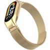 Milanese Bracelet Strap for Xiaomi Smart Band 8, Retro Gold