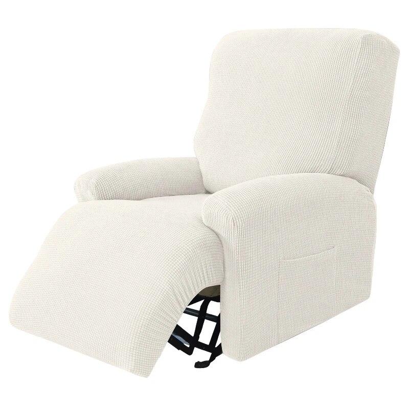 Jacquard Recliner Cover Elastic Sofa Covers Couch Cover Stretch Slipcovers Sofa Armchair Case Anti-Dust Lazy Boy Sofa