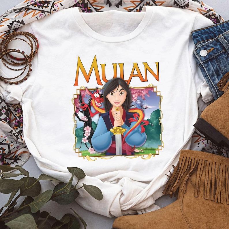Disney Mulan Anime Mushu Cri-Kee Shirt Disney Vacation Unisex T-shirt Birthday Shirt Gift For Men Women Kid Hoodie Sweatshirt Toddler Shirt 140
