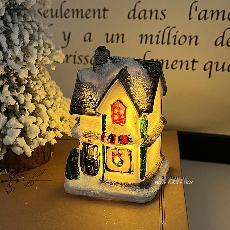 Luminous Snow House Night Light - Christmas Gift & Home Decoration.