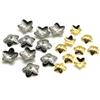 50pcs/lot Stainless Steel Flowers Filigree Petal Beads Caps Findings Bulk End Spacer Charms Bead Cap For Jewelry Making Supplies