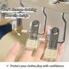 10pcs Multi-Use Metal Hook Clips - Portable Organizer for Hats, Shoes, Pants | Space-Saving Wardrobe & Closet Storage Solution