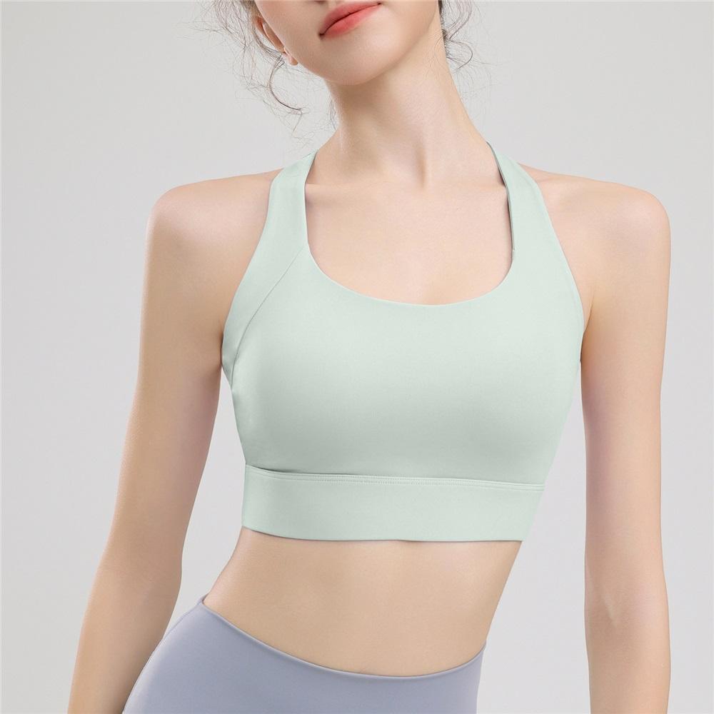 Advanced Professional Training Clothes, Running Sports Underwear, Yoga, Outdoor Cycling, Sweat Absorbing, Breathable Integrated Simple Bra