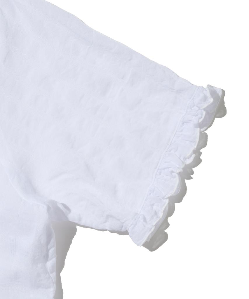 CARGOBROS FOR WOMAN Natural Wrinkle Blouse (White)
