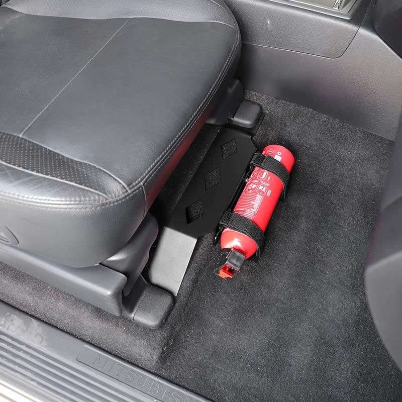 Car Front Seat Fire Extinguisher Bracket Rack Support For Mitsubishi PAJERO 2007-2021 Interior Accessories,Right Side